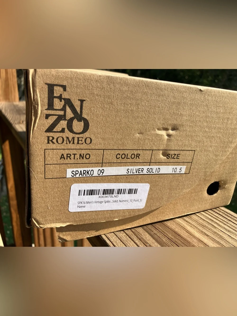 Enzo Romeo bold silver